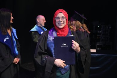 טקס דוקטורט תשפה- ג'ואהר חאלד אגבאריה