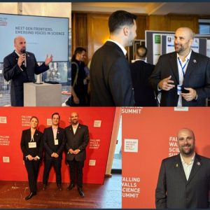 ד"ר זיו בן־ציון השתתף במשלחת האוניברסיטאית שלנו לשבוע המדע הבין־לאומי בברלין