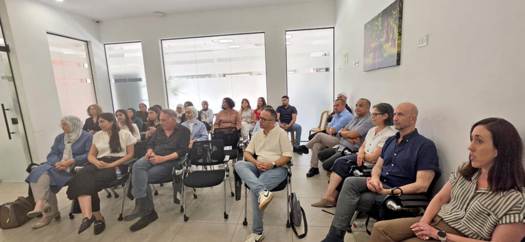 הרצאה באירוע ההוקרה למחזור הראשון של הפרויקט להכשרת תומכי חוסן