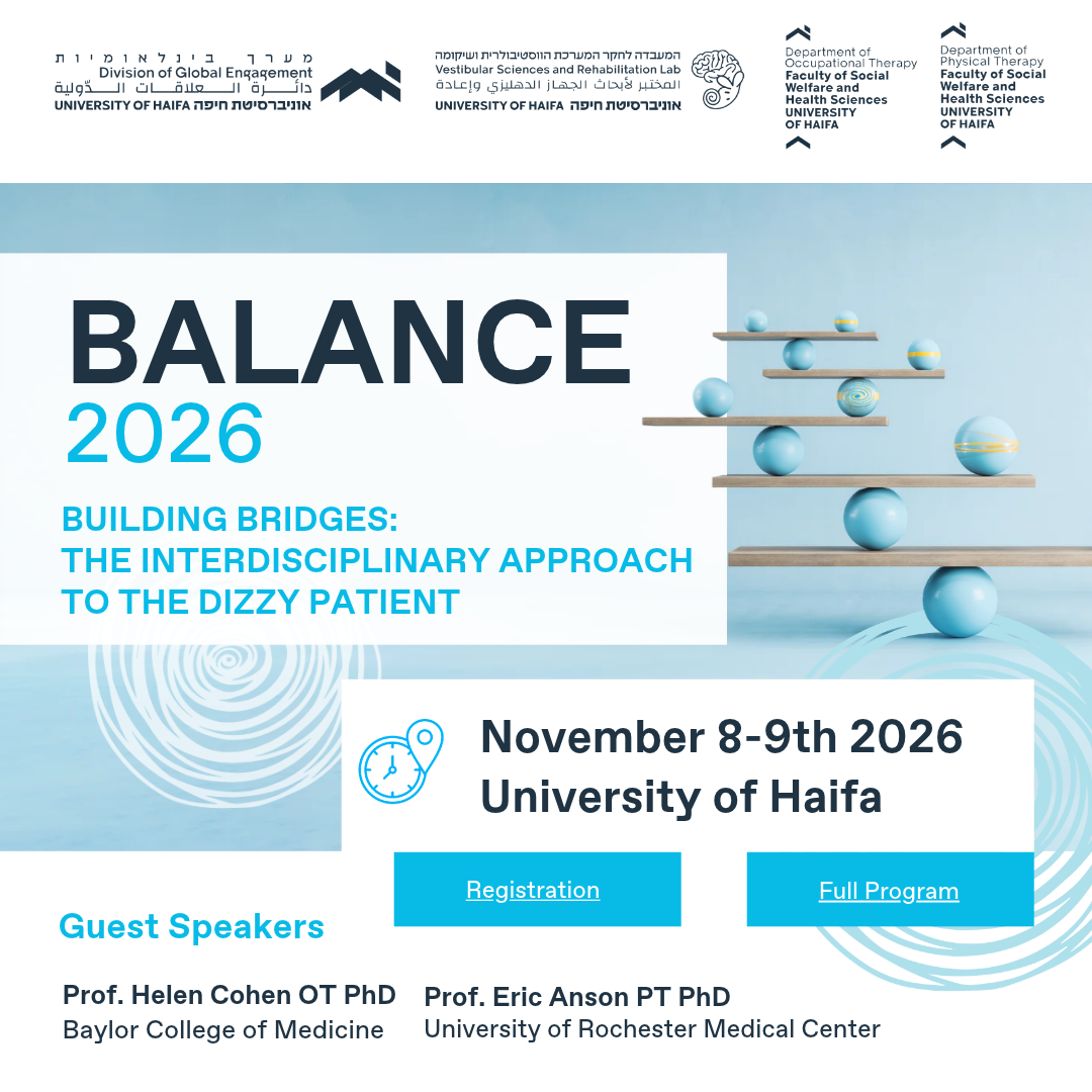 BALANCE – Building Bridges: The Interdisciplinary Approach To The Dizzy Patient – 08-09.11.2026